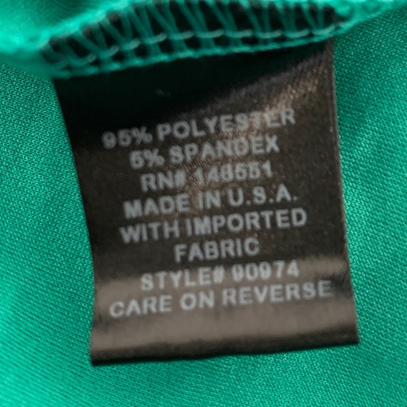 NWOT Sabie Green Wrap Dress Size Small - Picture 9 of 9